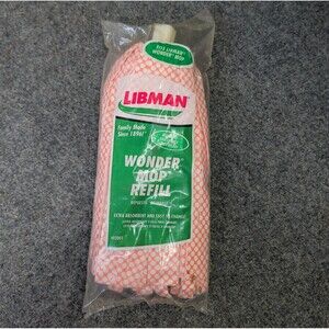 Libman Wonder Mop Refill Model #02001 Easy Change Refill Washable NEW